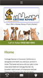Mobile Screenshot of cottagekennel.com